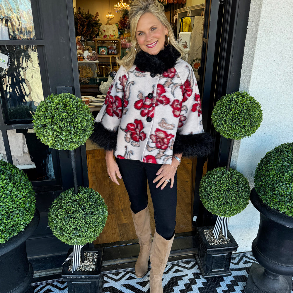 Ivy Jane Shadow Roses Jacket