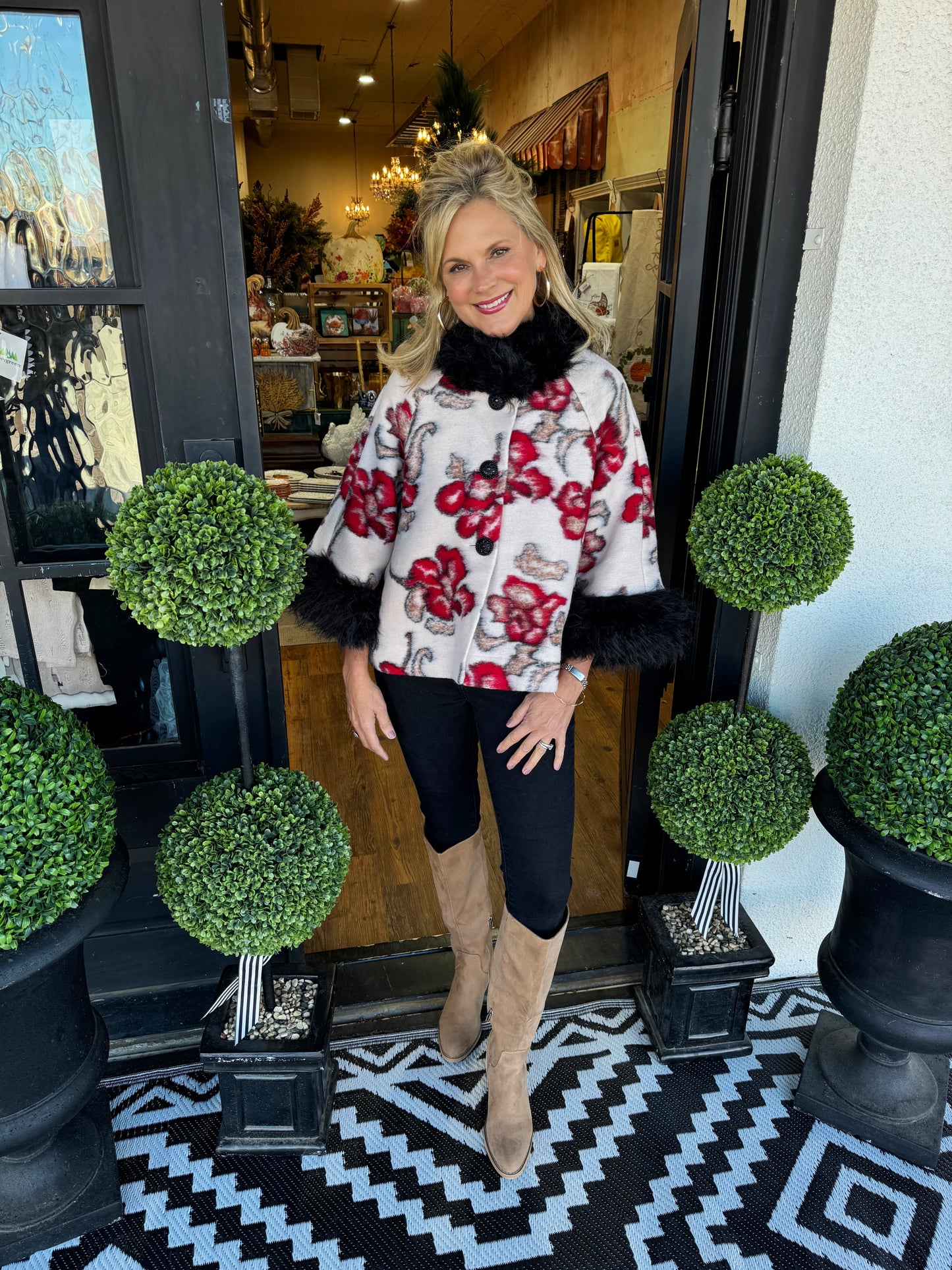 Ivy Jane Shadow Roses Jacket