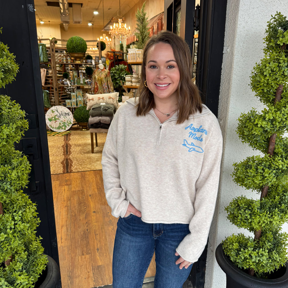 Airplane Mode Sweater - Blue