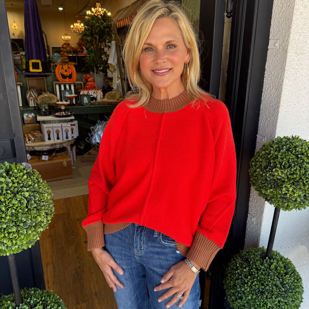 Grace Top - Red