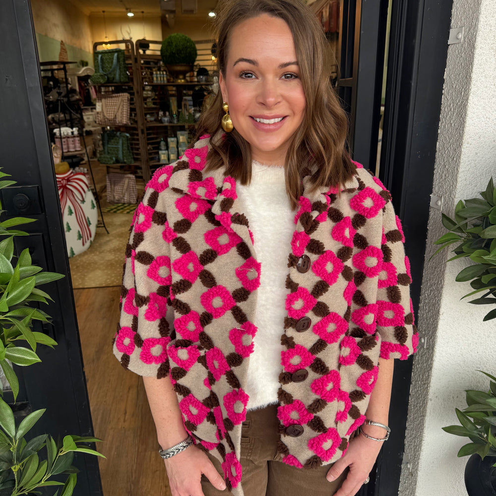 Ivy Jane Pop Flower Capelet