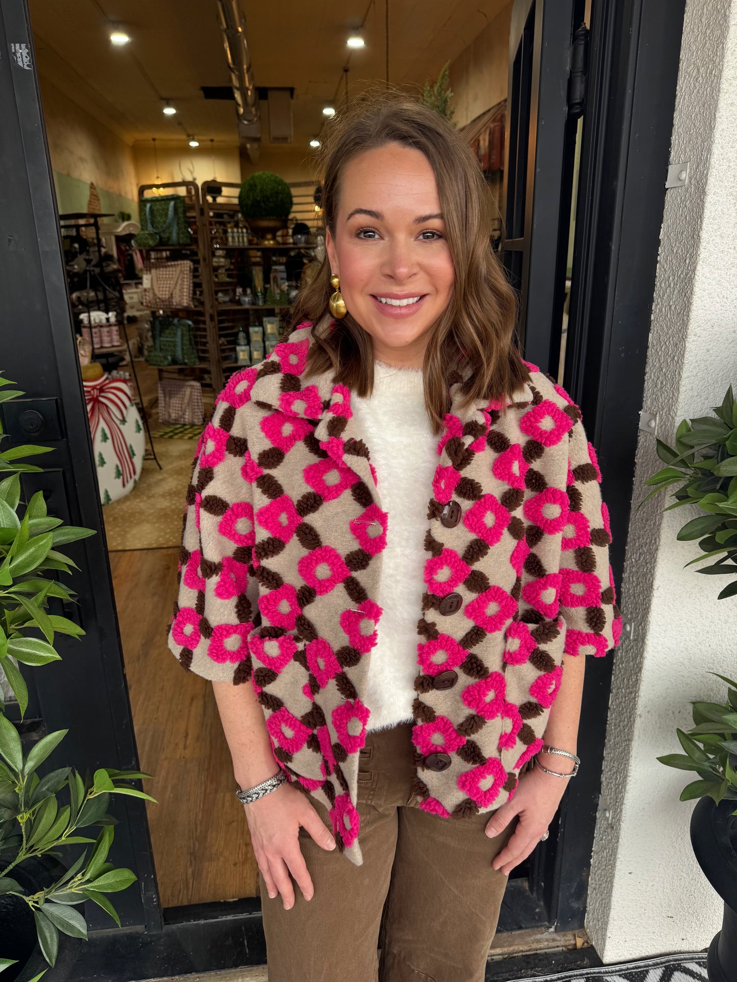 Ivy Jane Pop Flower Capelet