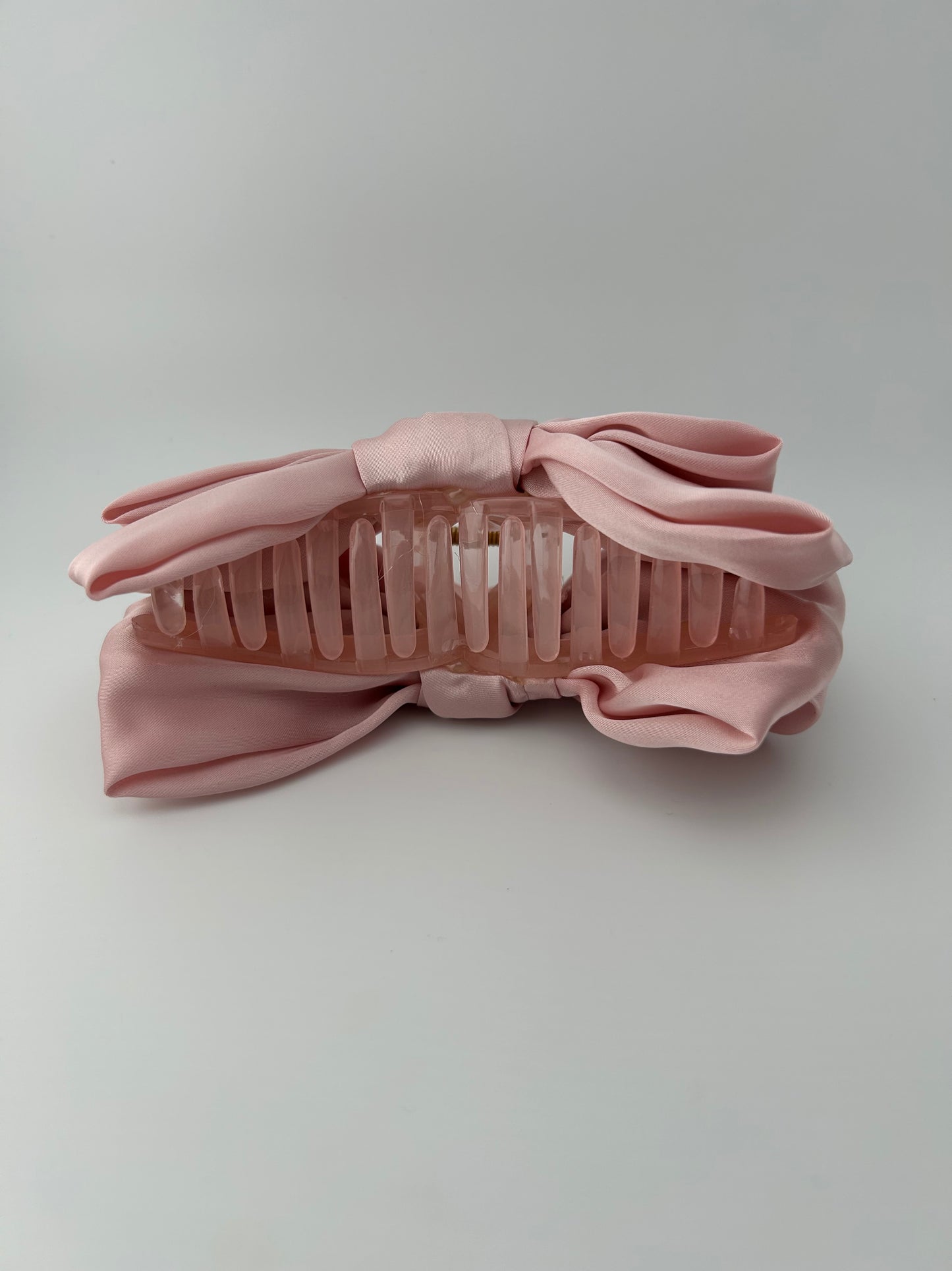 Satin Bow Clip