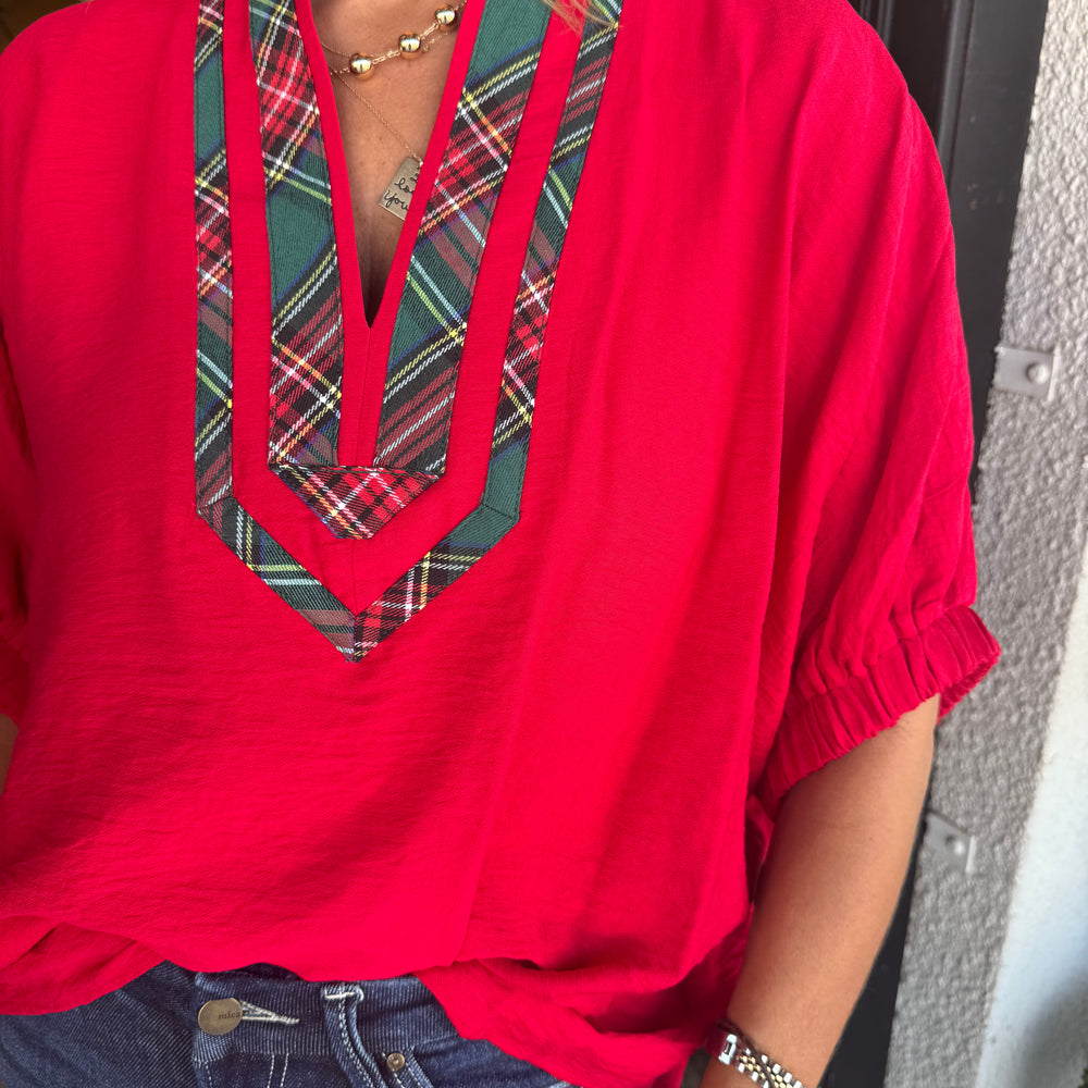 
                  
                    Ingrid Top - Red
                  
                