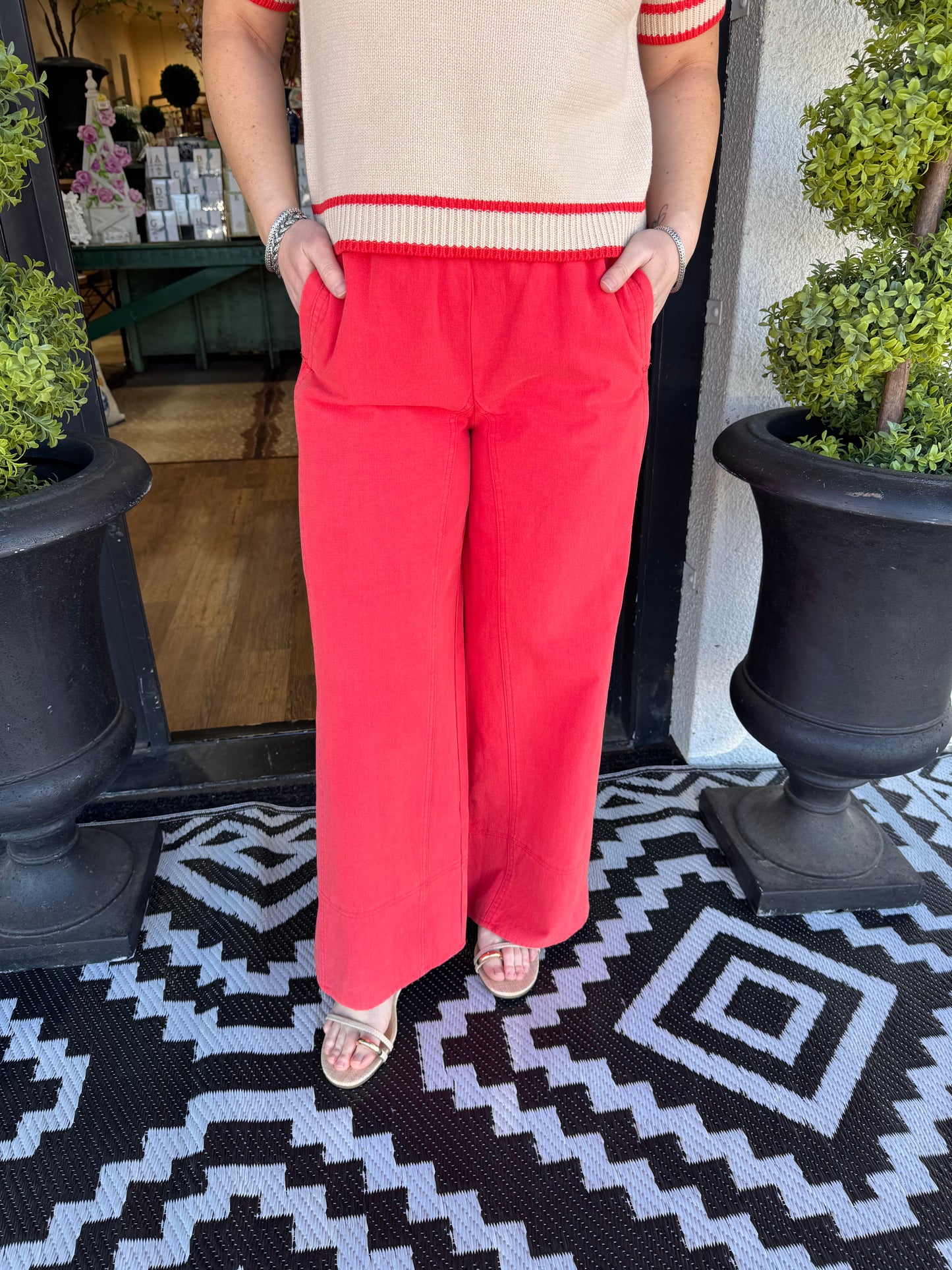 Sienna Pants - Poppy