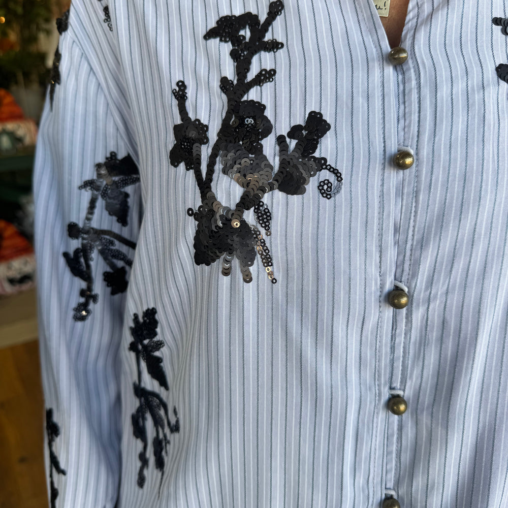 
                  
                    Kameron Top - Chambray
                  
                