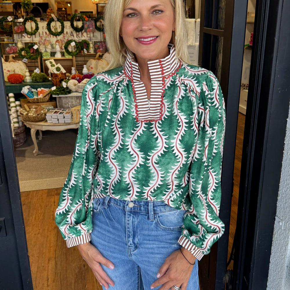 Betsy Top-Green