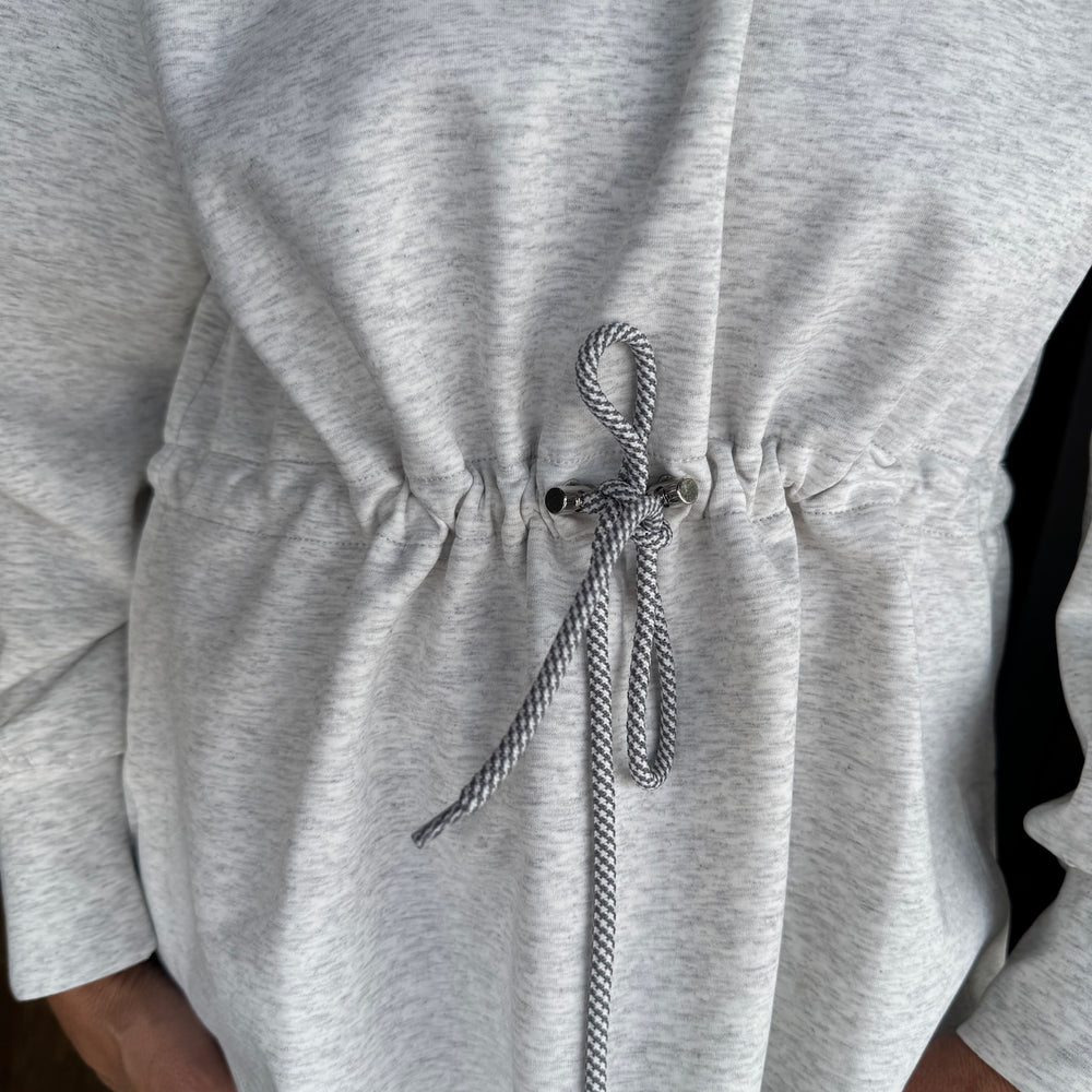 
                  
                    Courtney Pullover Top- Heather Grey
                  
                