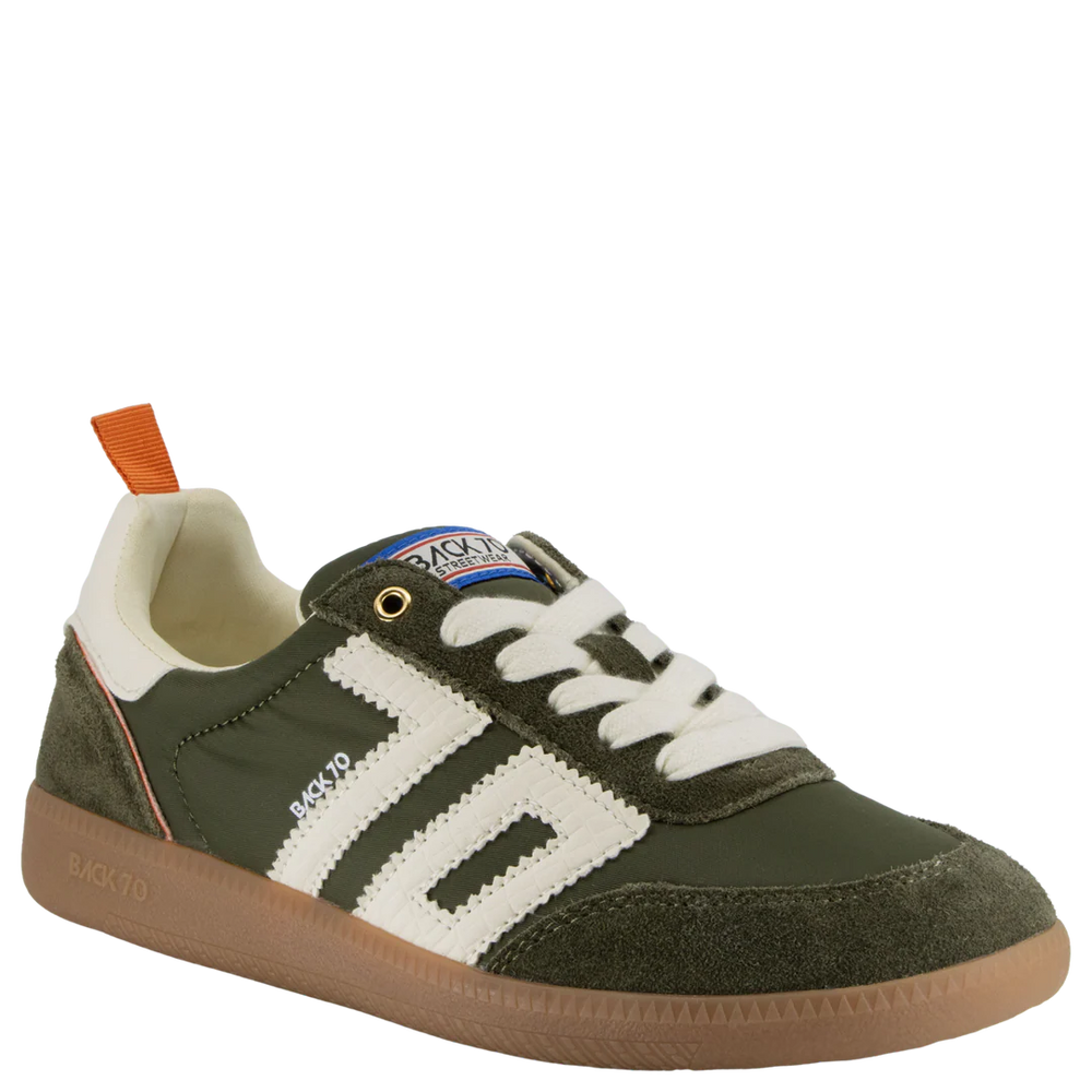 Back 70 Ghost Sneakers Olive Orange Milk