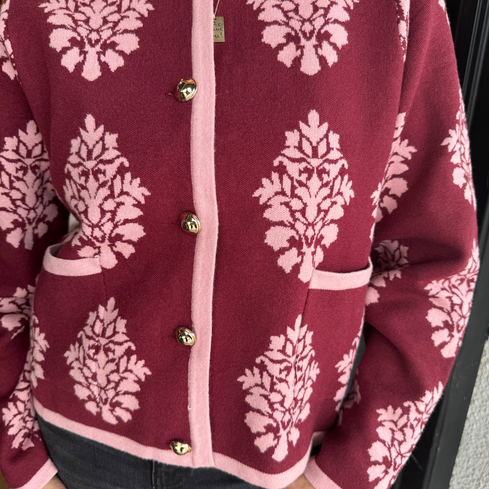 
                  
                    Anneliese Top - Burgundy
                  
                