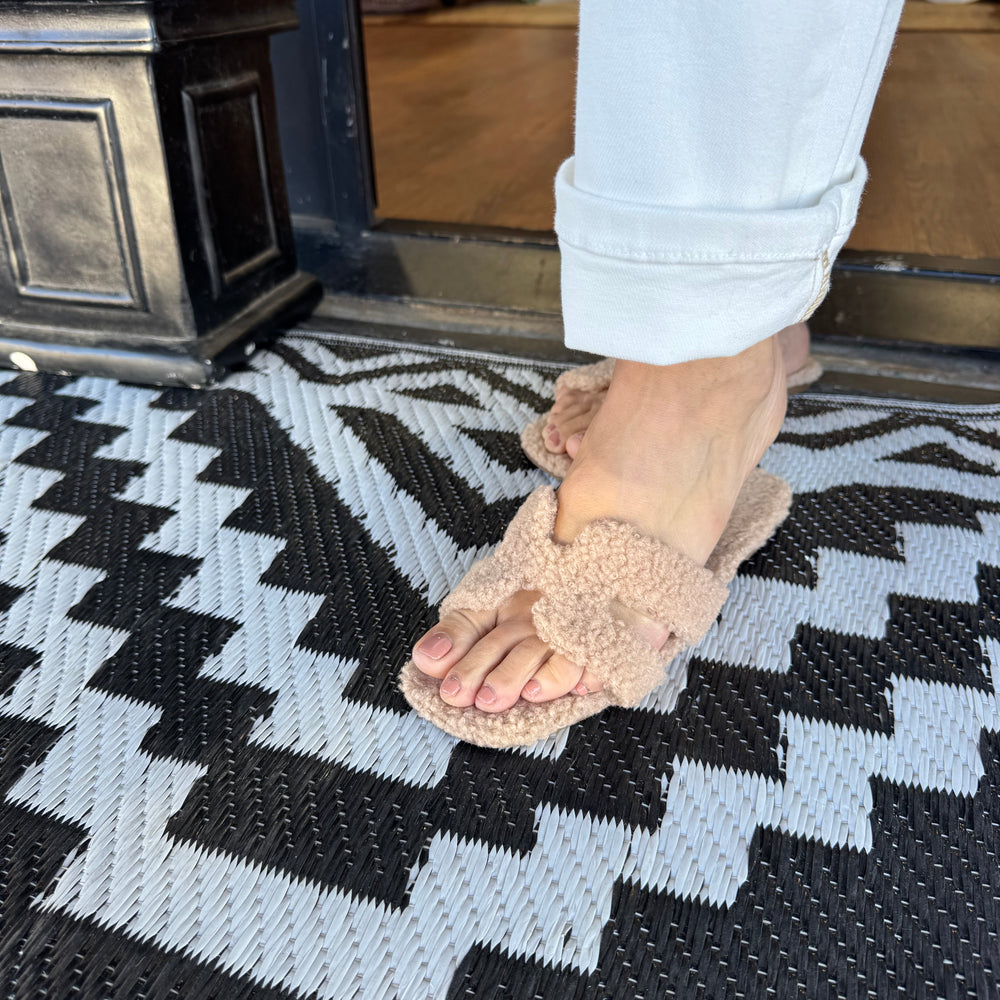 Marie Cozy Sandals - Taupe