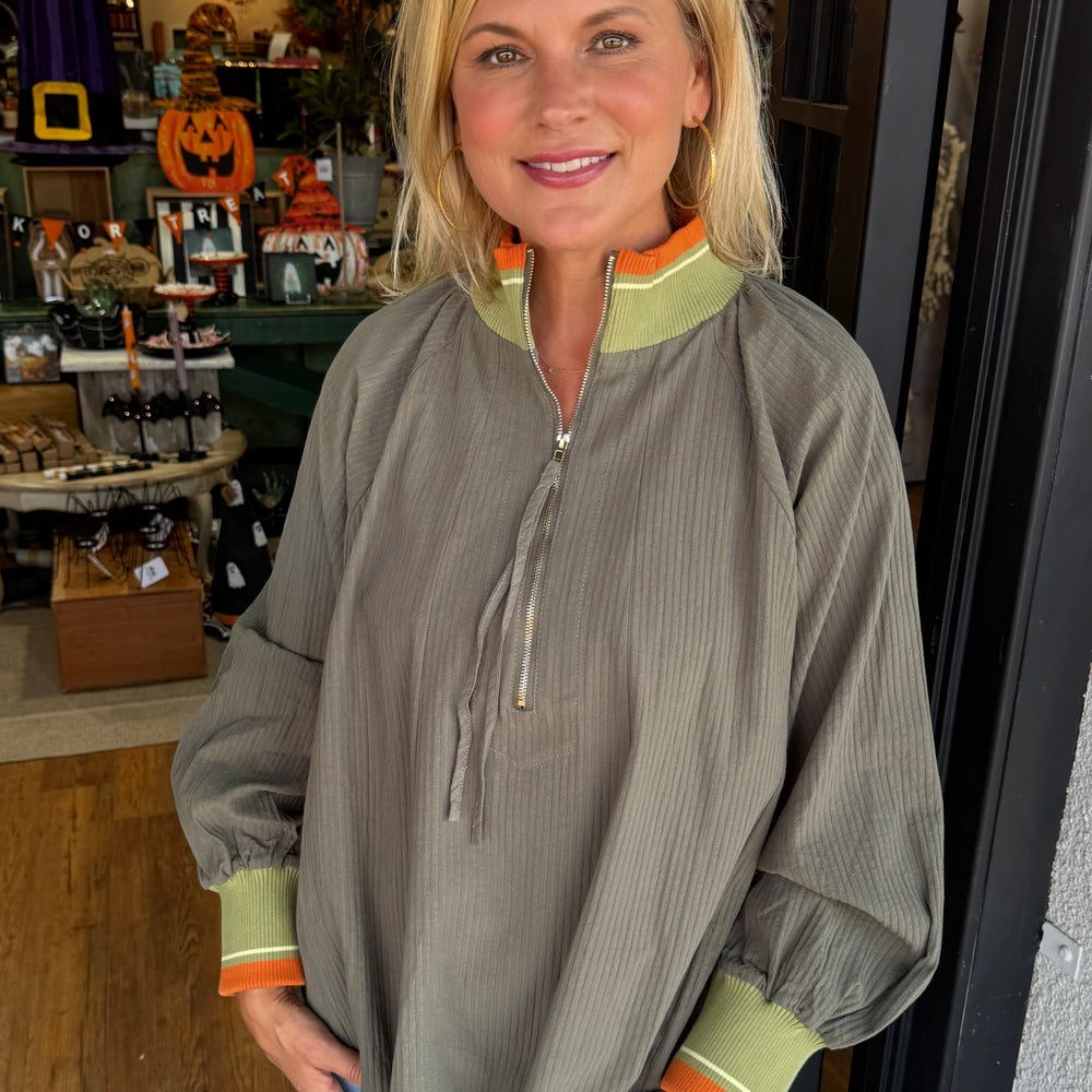 Shelly Top - Olive