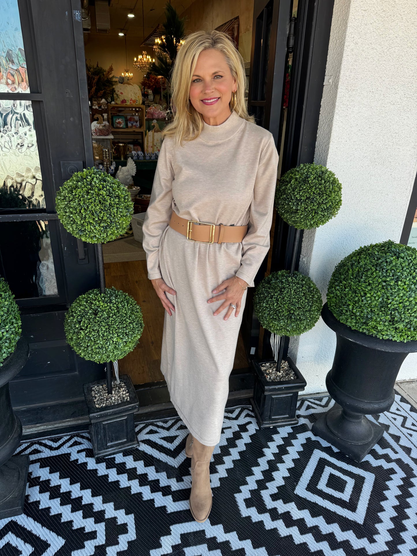 Reese Dress - Sand