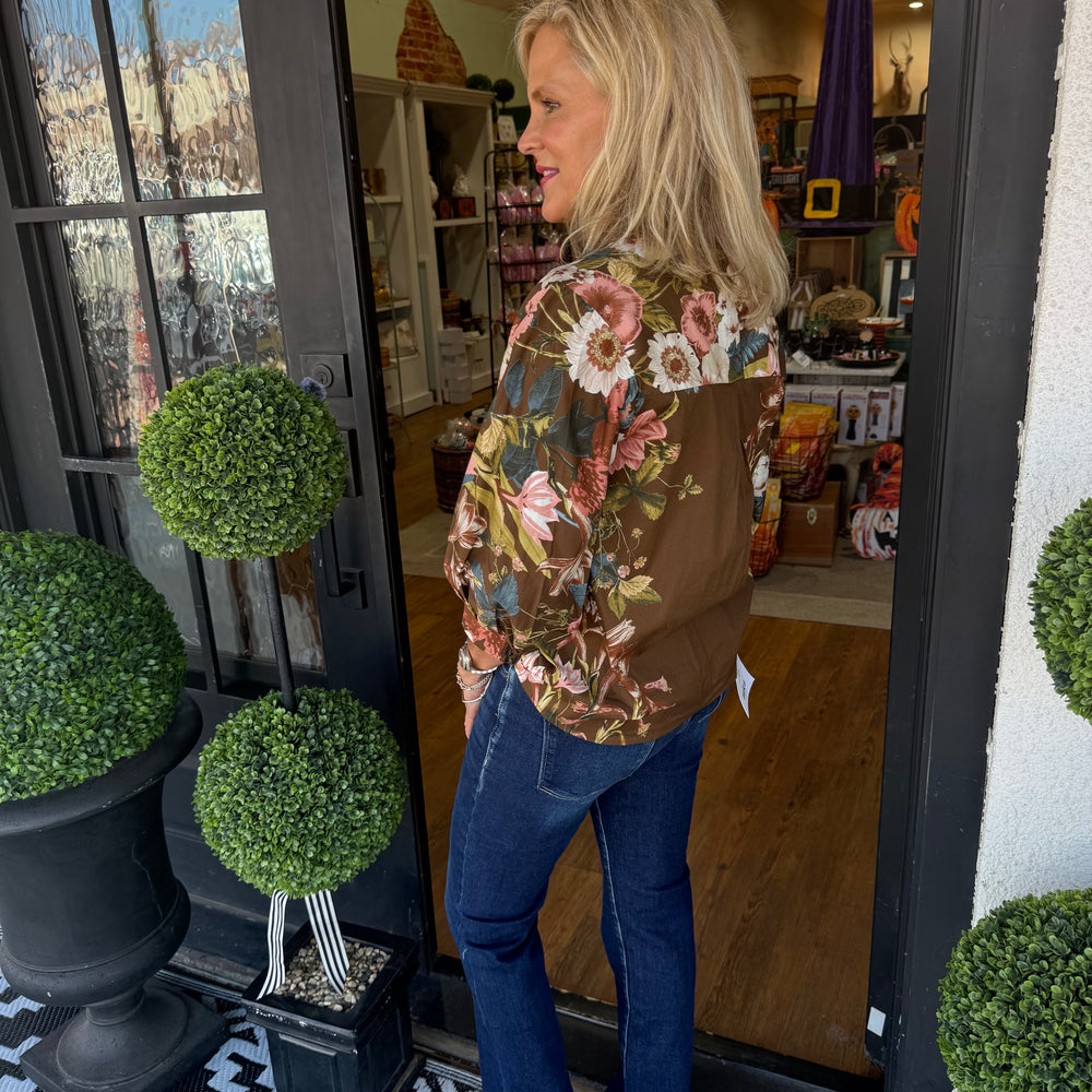 
                  
                    Annabel Top - Brown
                  
                