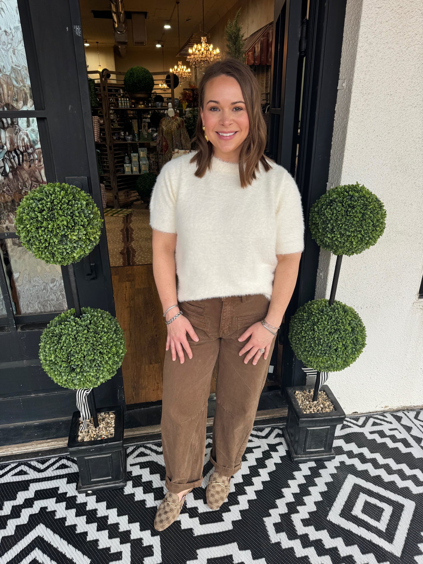 Ashley Sweater - Ivory