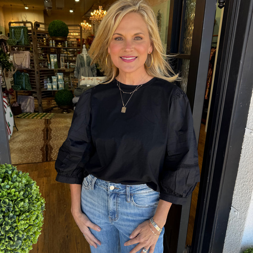 Violetta Top - Black