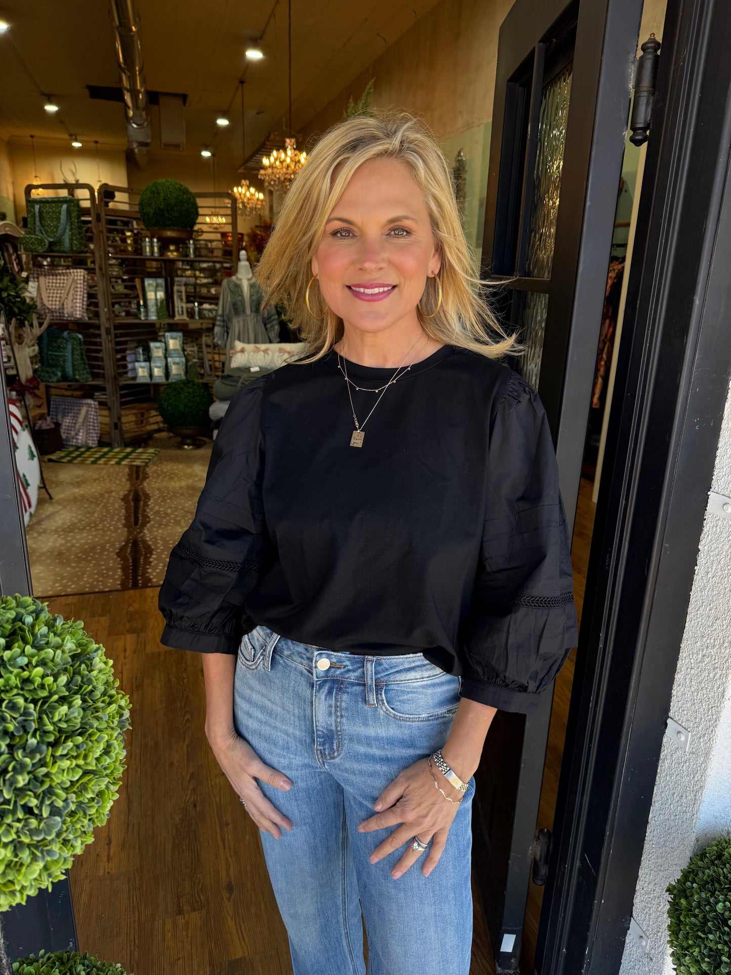 Violetta Top - Black