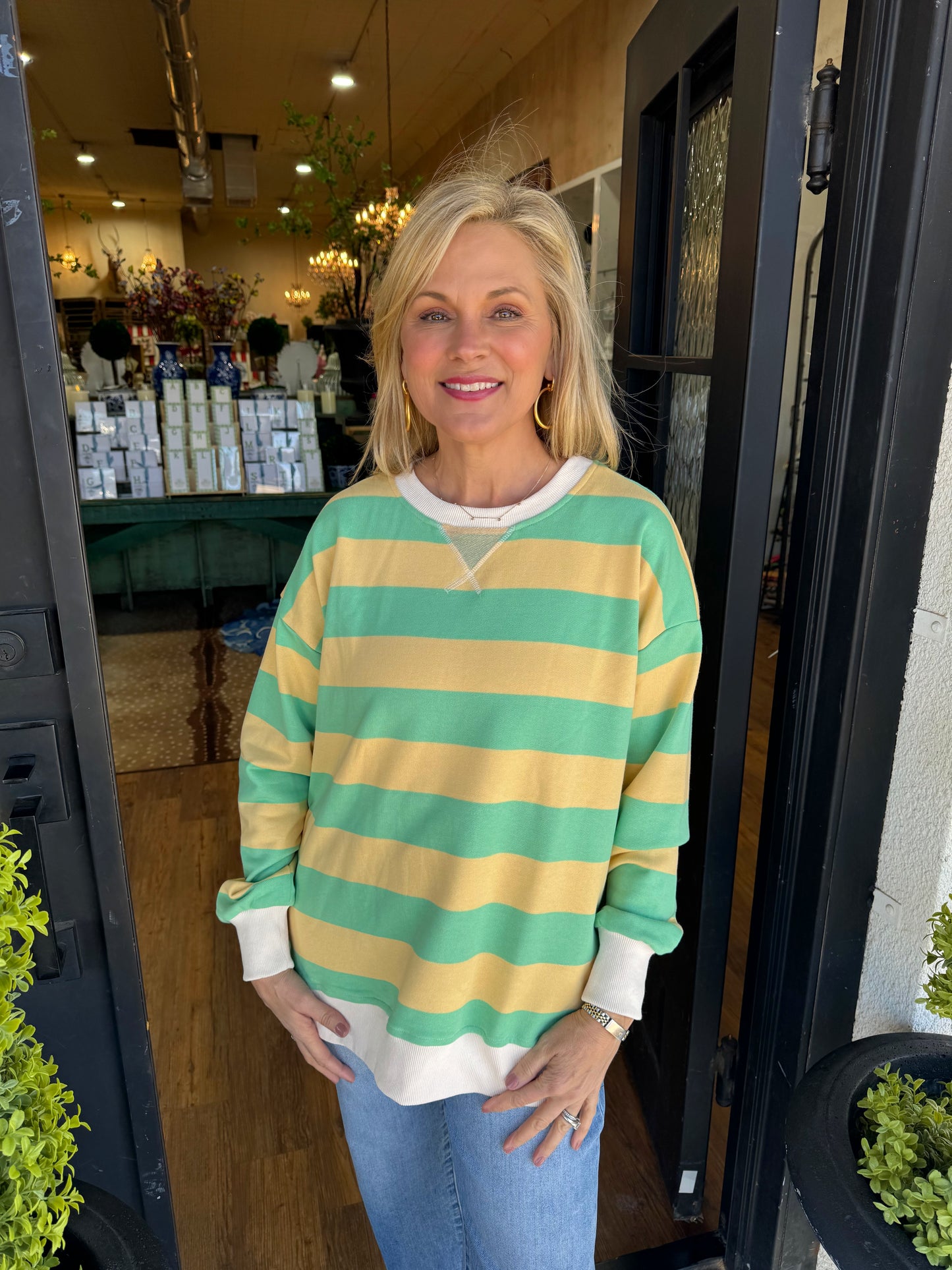 Lily Sweater - Lemon Lime