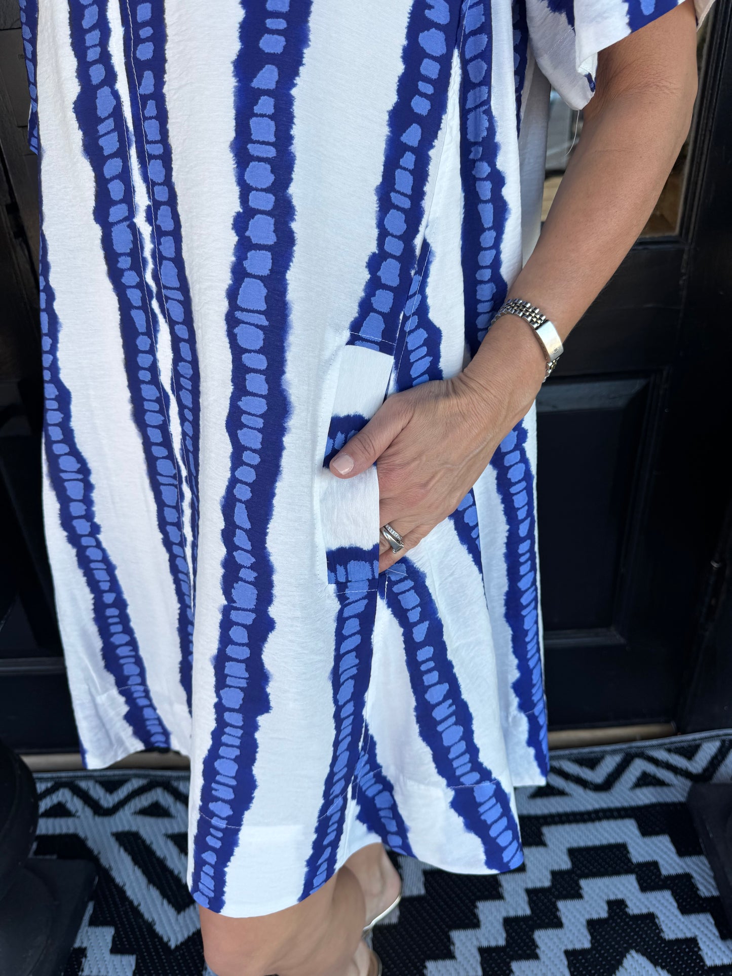 Estelle Dress - Royal