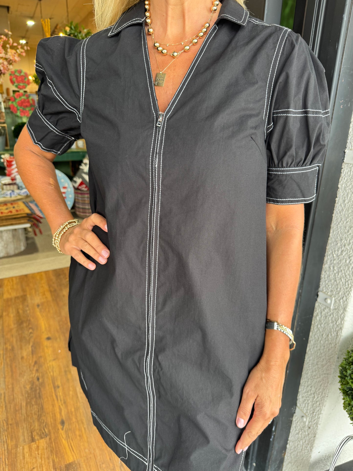 Evelia Dress- Black