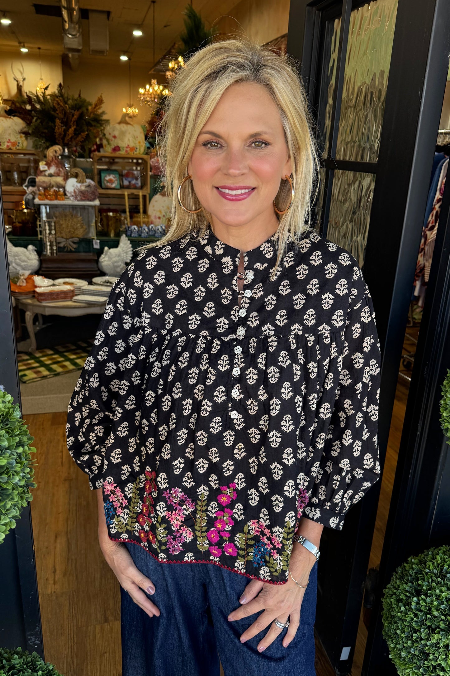 Ivy Jane Field Of Flowers Top