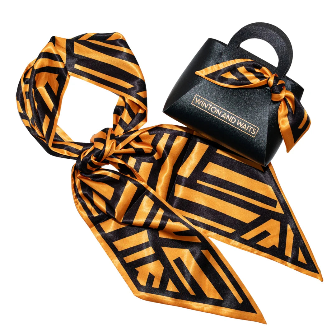 Orange & Black Gameday Scarf