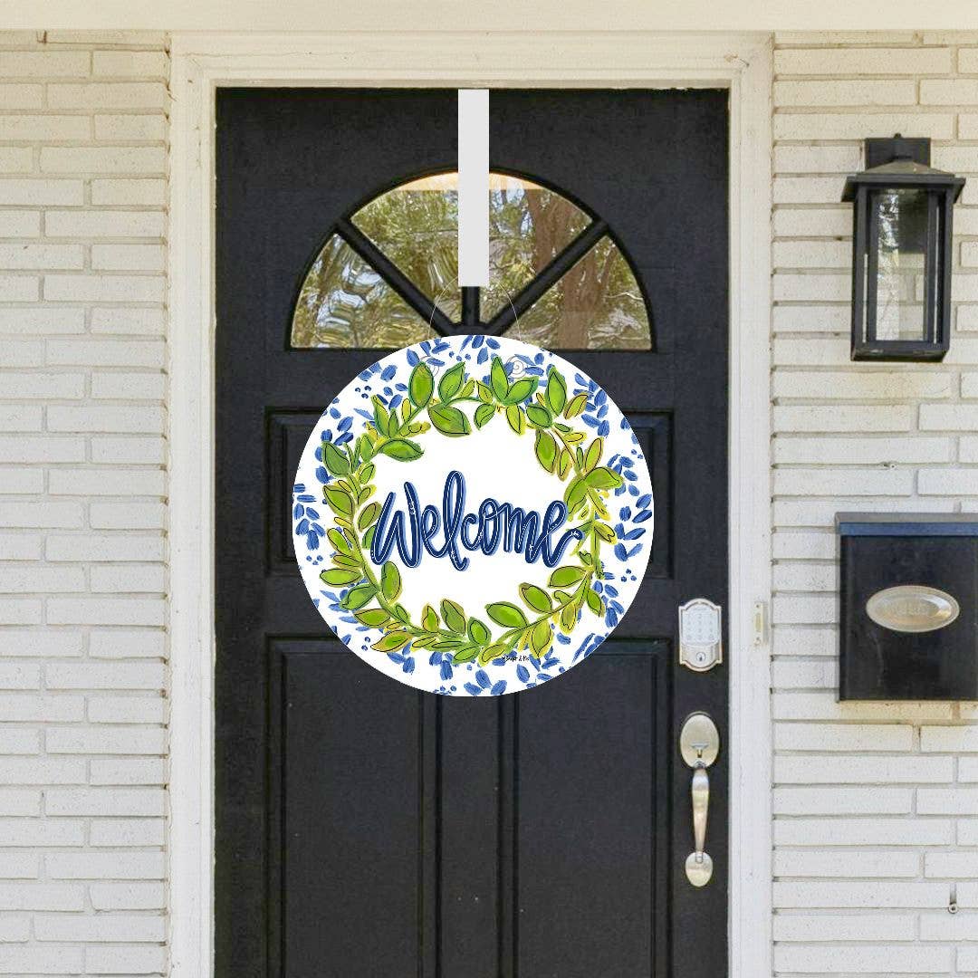 Willow & Green Welcome Door Hanger