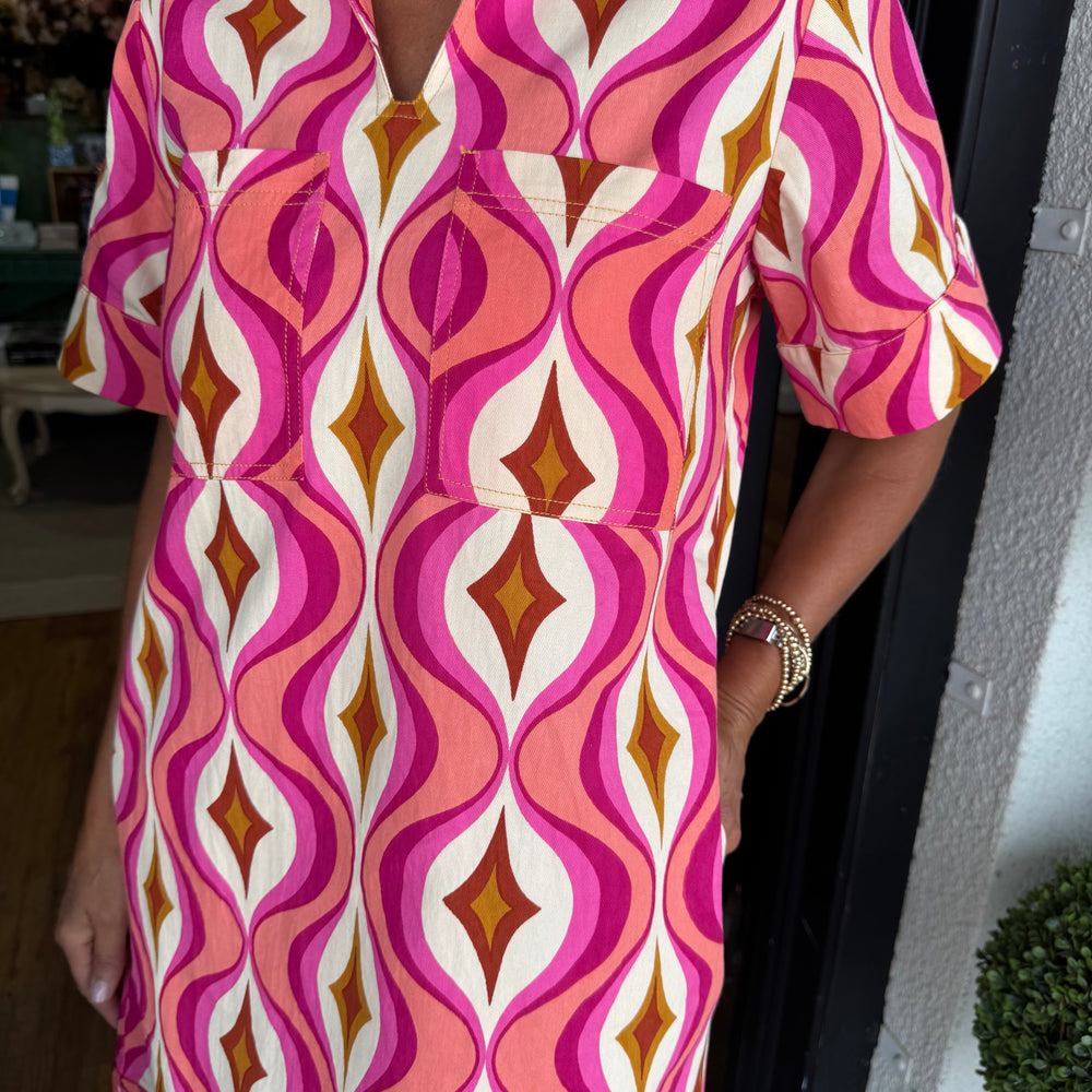 Mod Popover Shirtdress