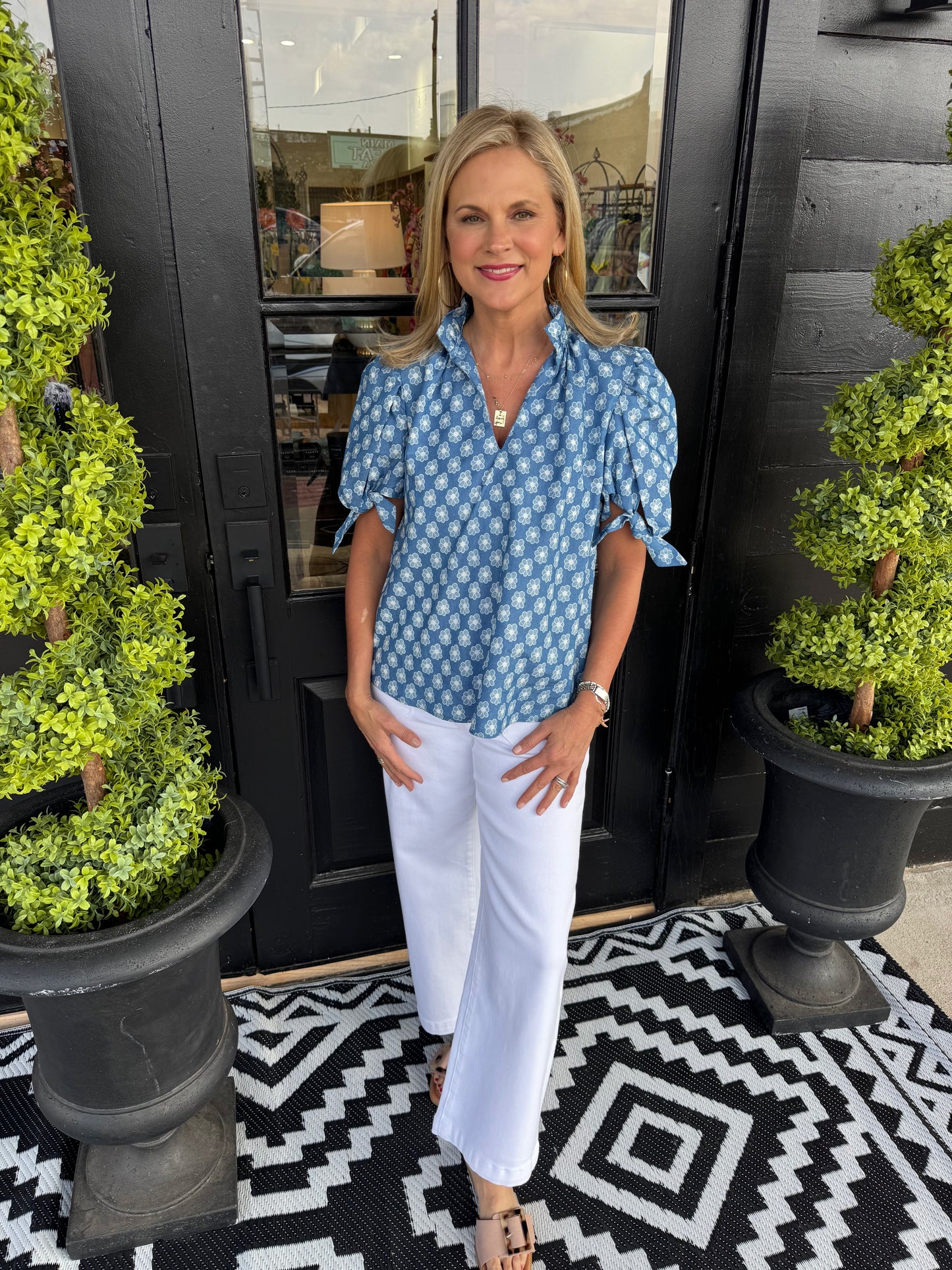 Dorit Top - Dark Blue