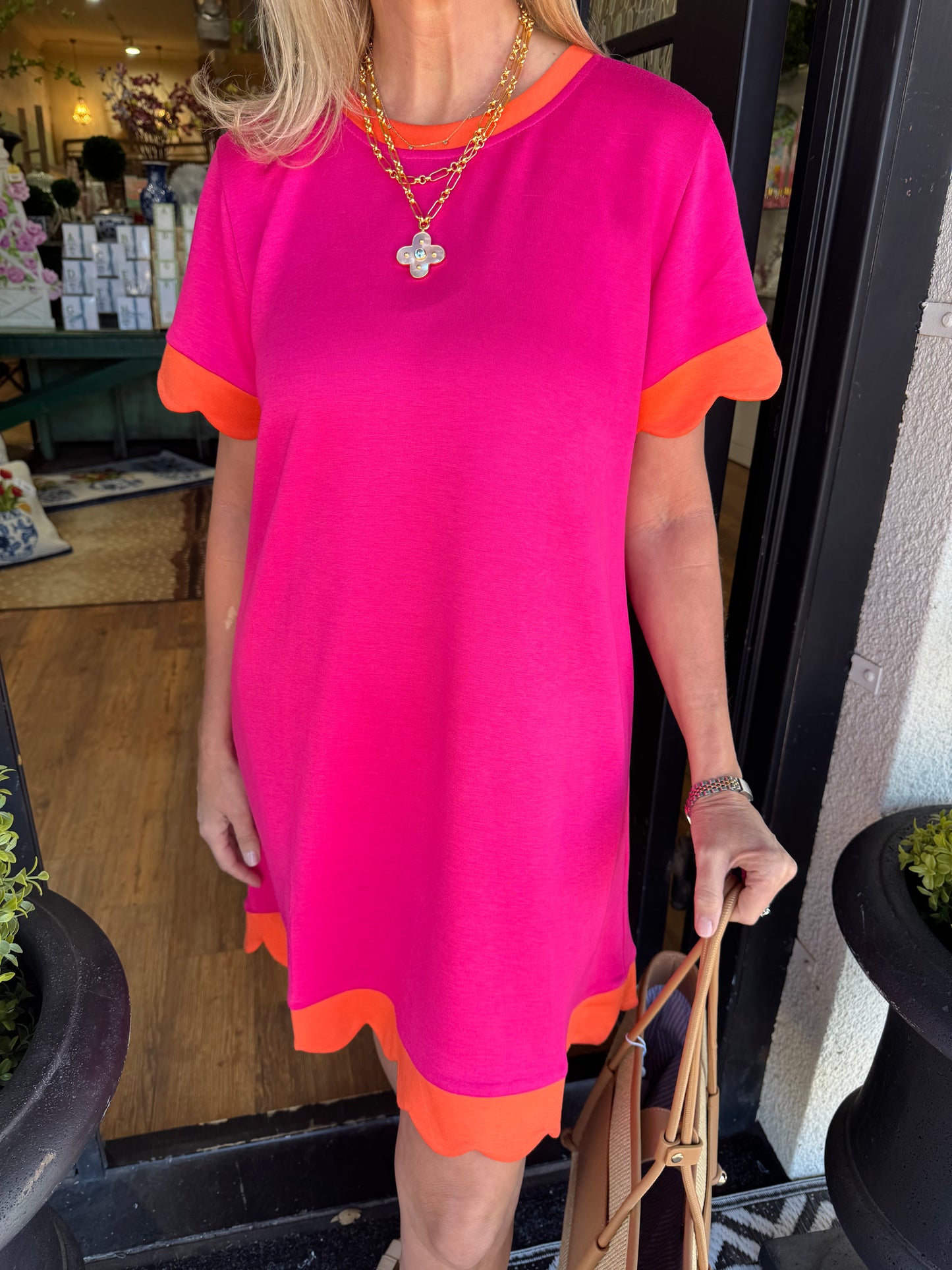 Tayllor Dress - Fuchsia