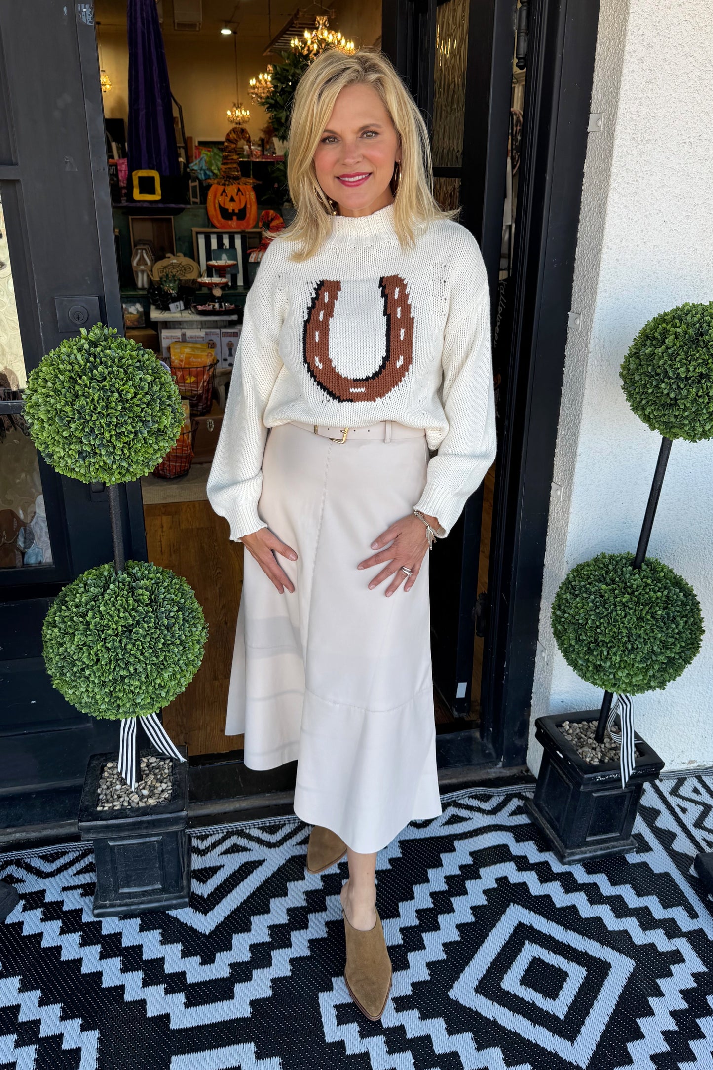 Tamira Skirt - Ecru