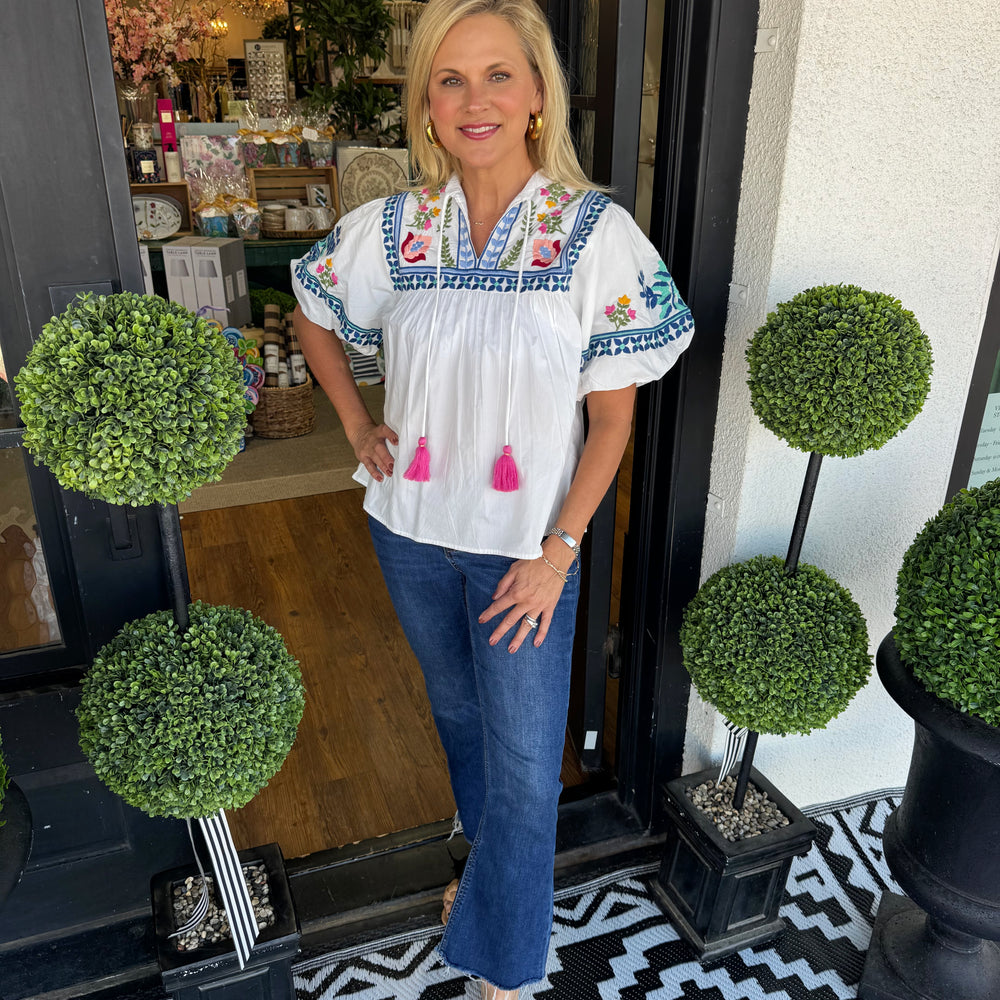 Cordelia Floral Top
