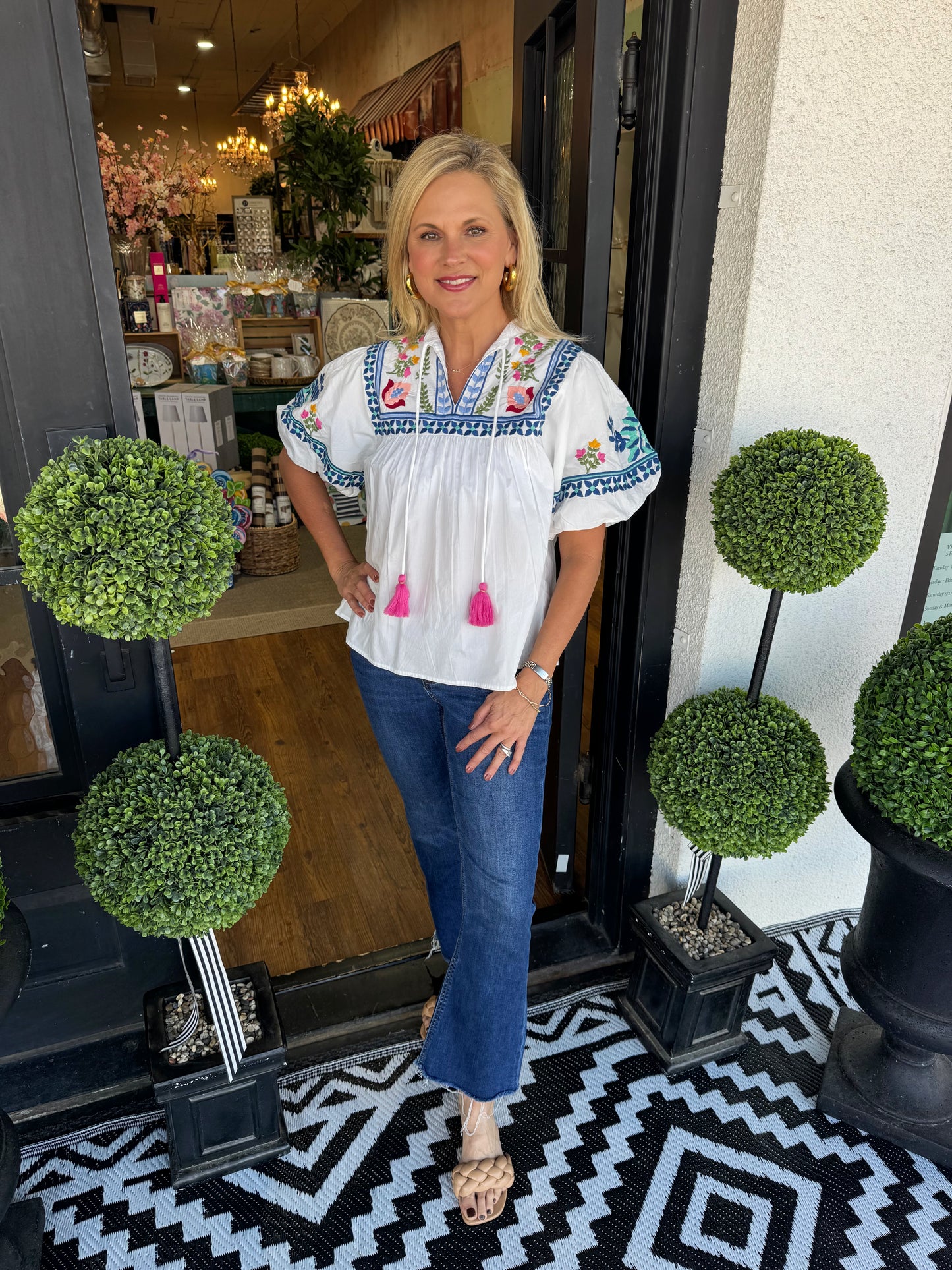 Cordelia Floral Top