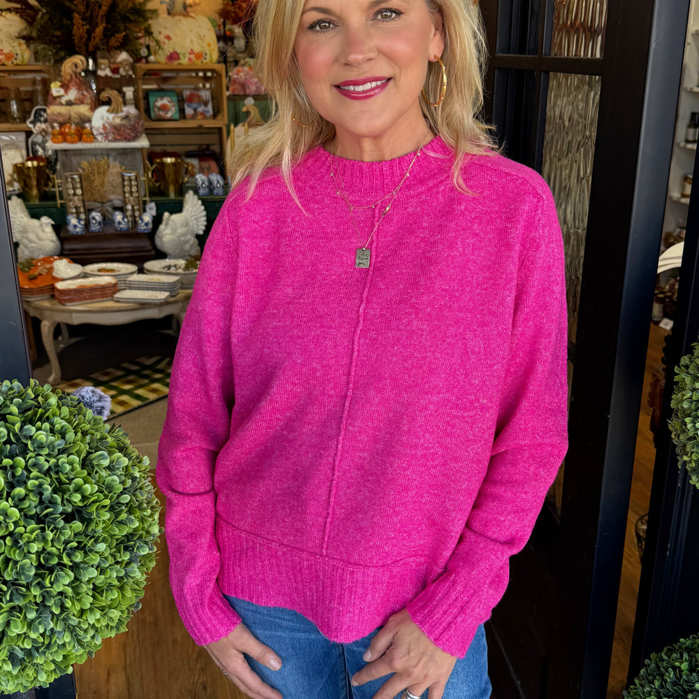 Tessa Sweater - Magenta