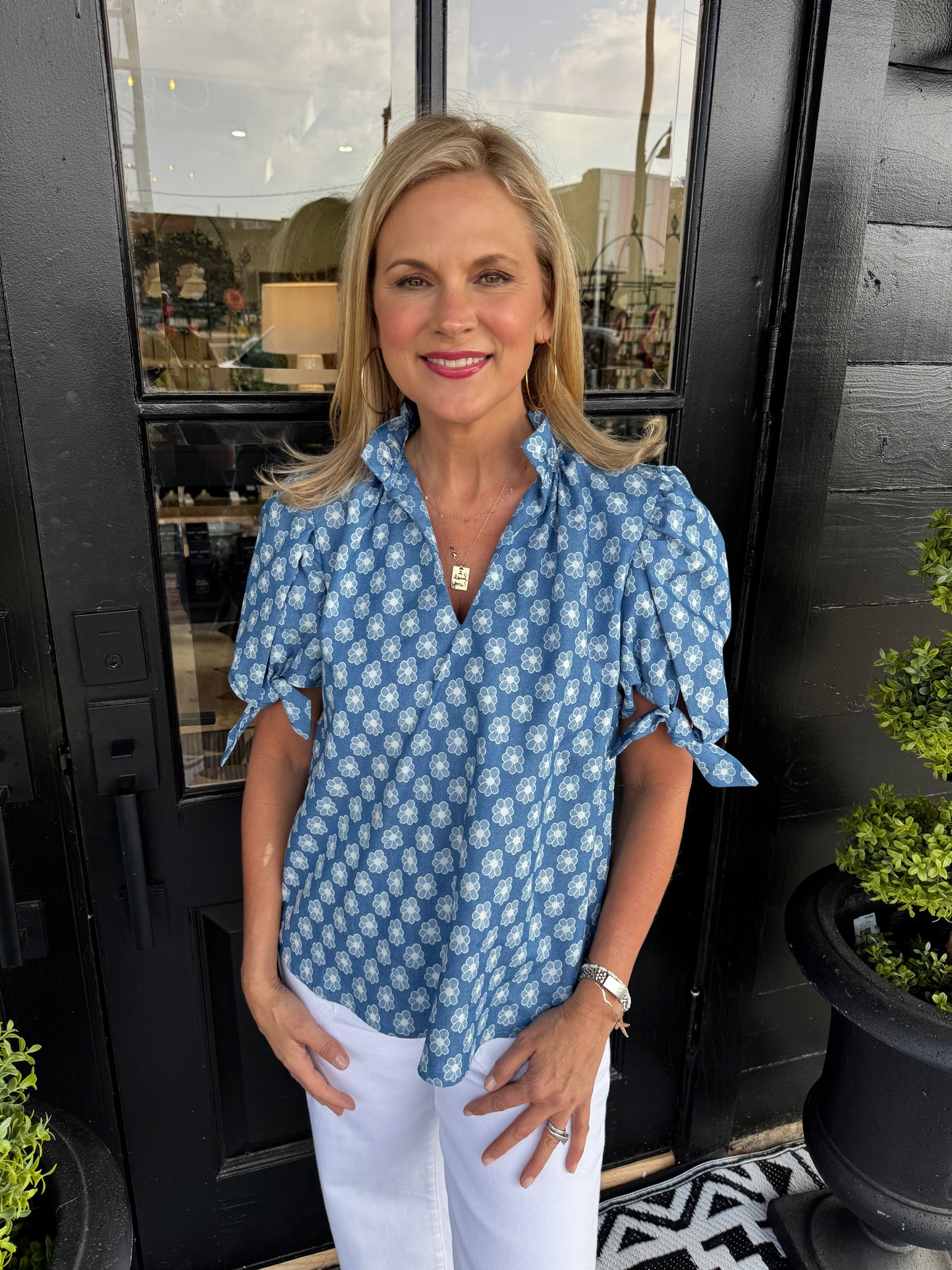 Dorit Top - Dark Blue