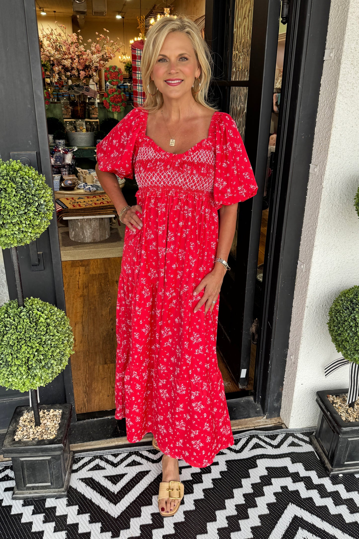 Nadia Floral Dress
