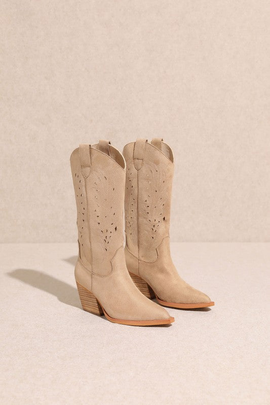 Olivia Boots - Beige