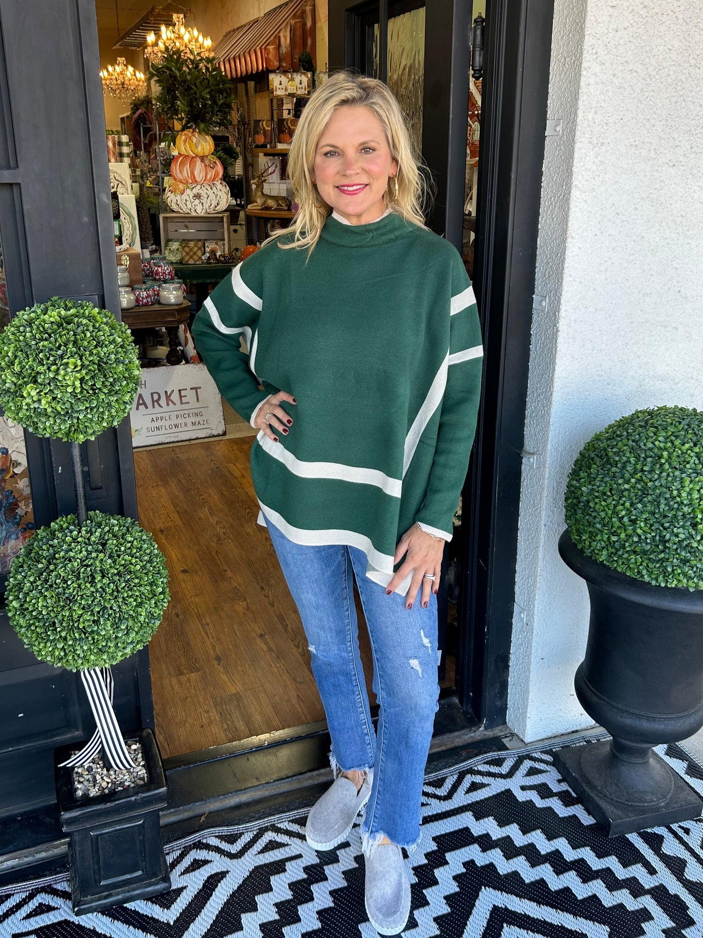 Raelynn Sweater- Green