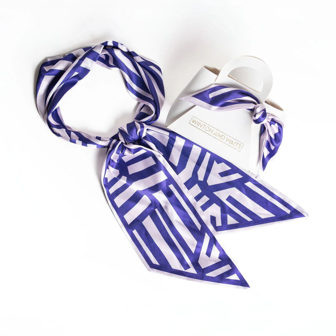 Purple & Lavender Gameday Scarf