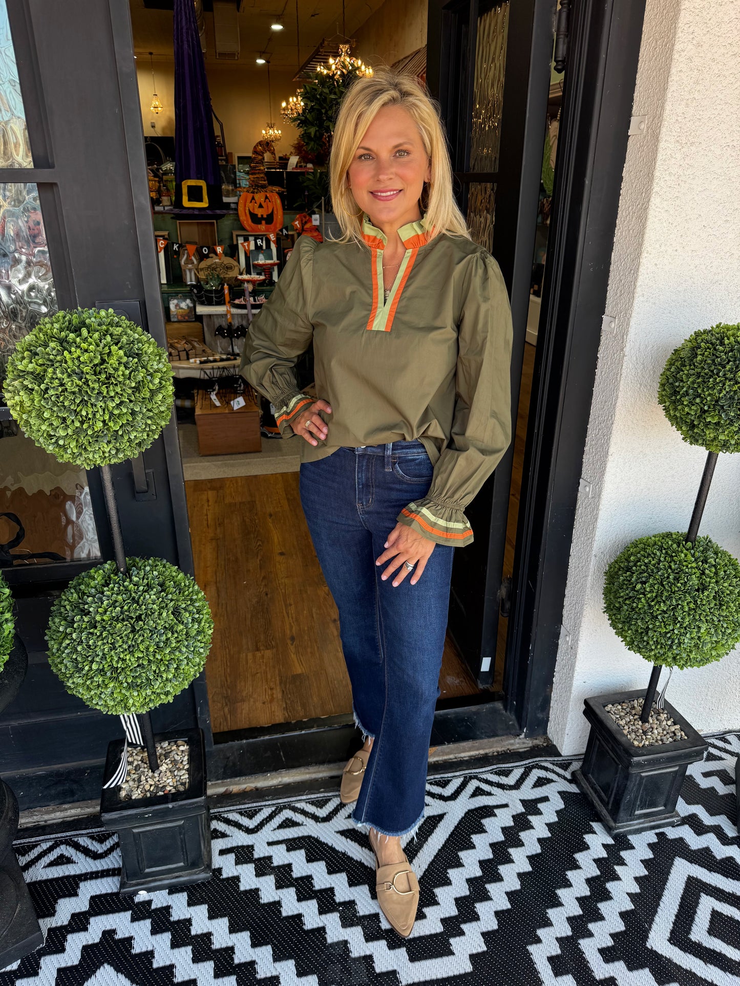 Tina Top - Olive