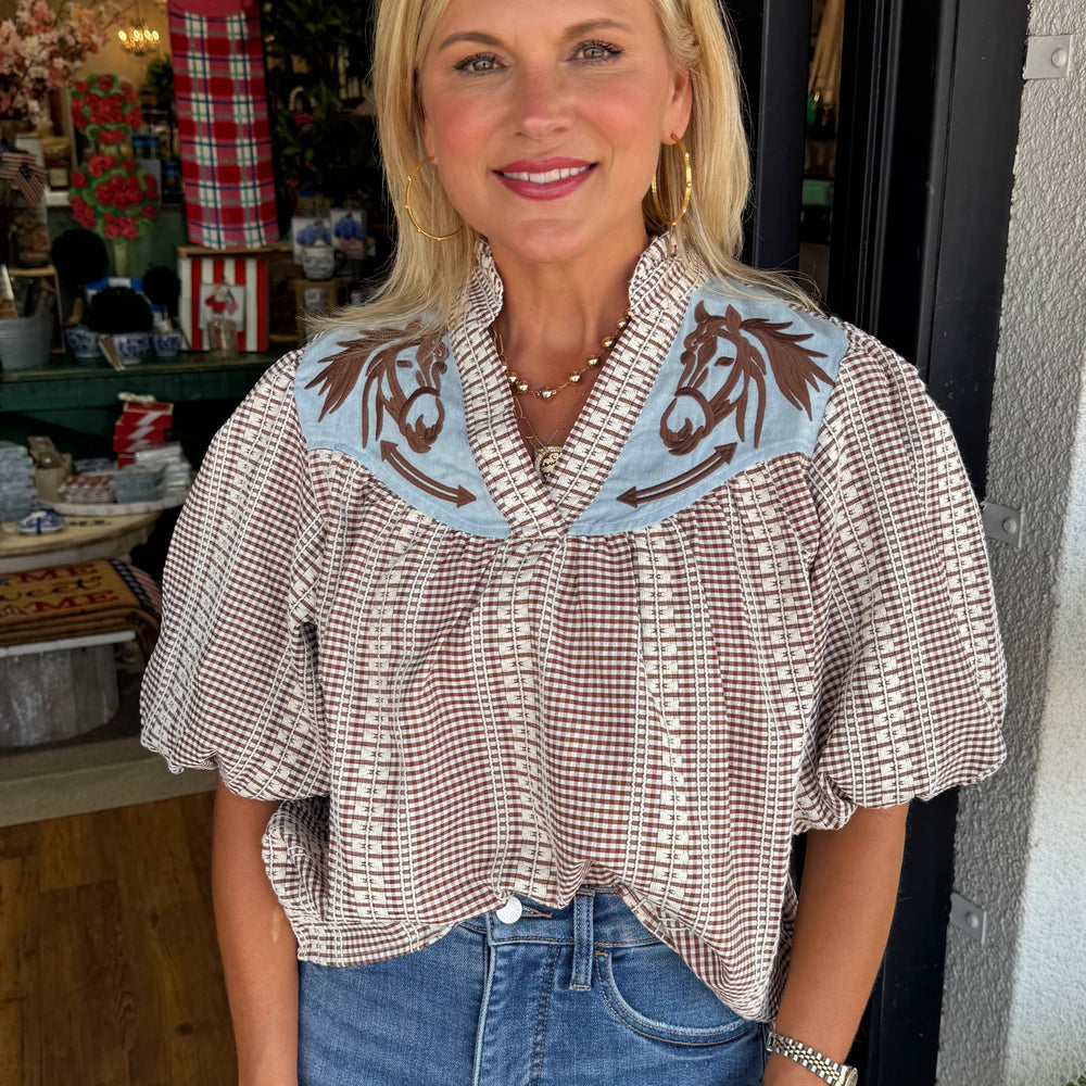 
                  
                    Luvia Puff Sleeve Top
                  
                