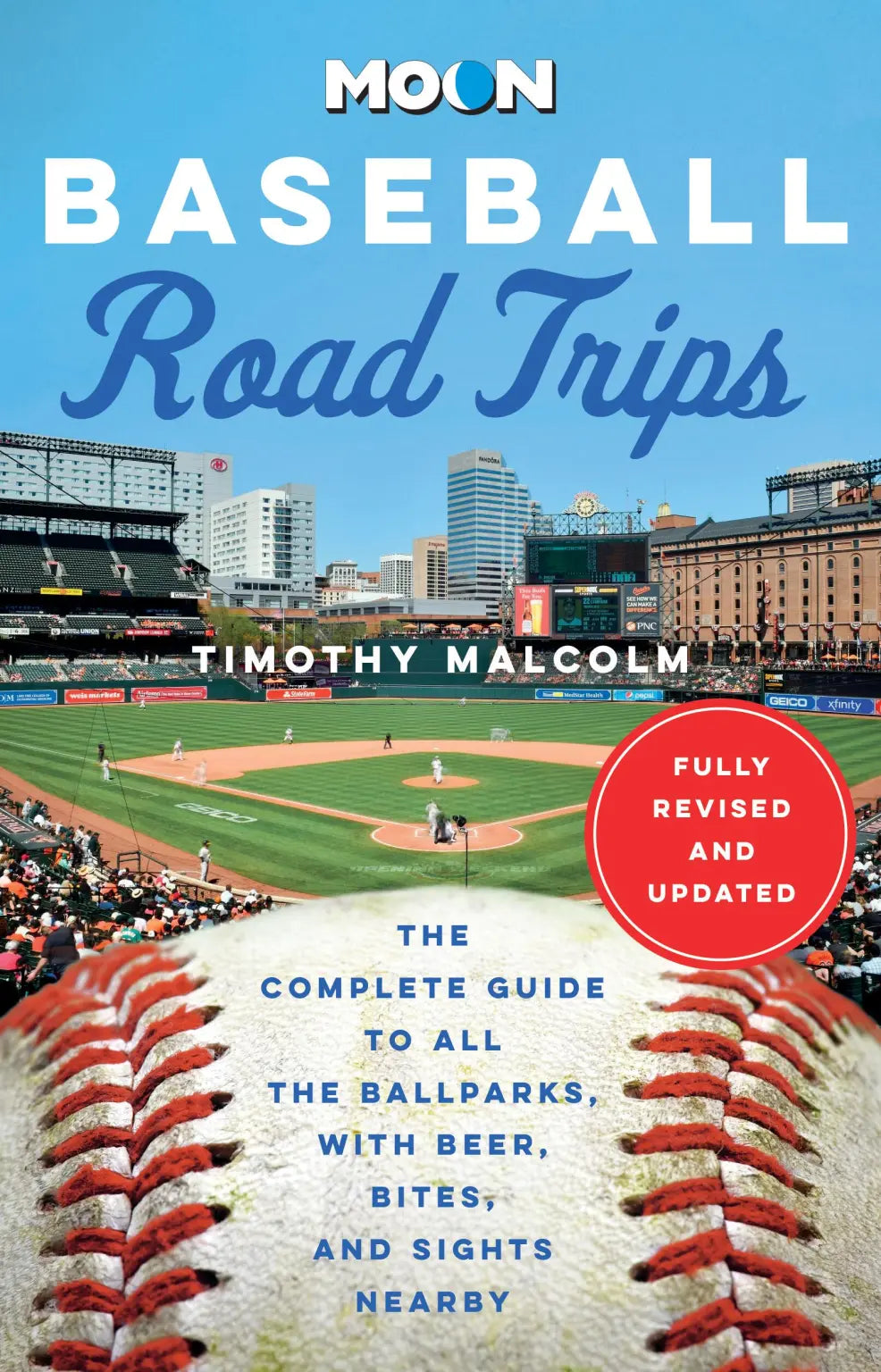 Moon Baseball Road Trips Book