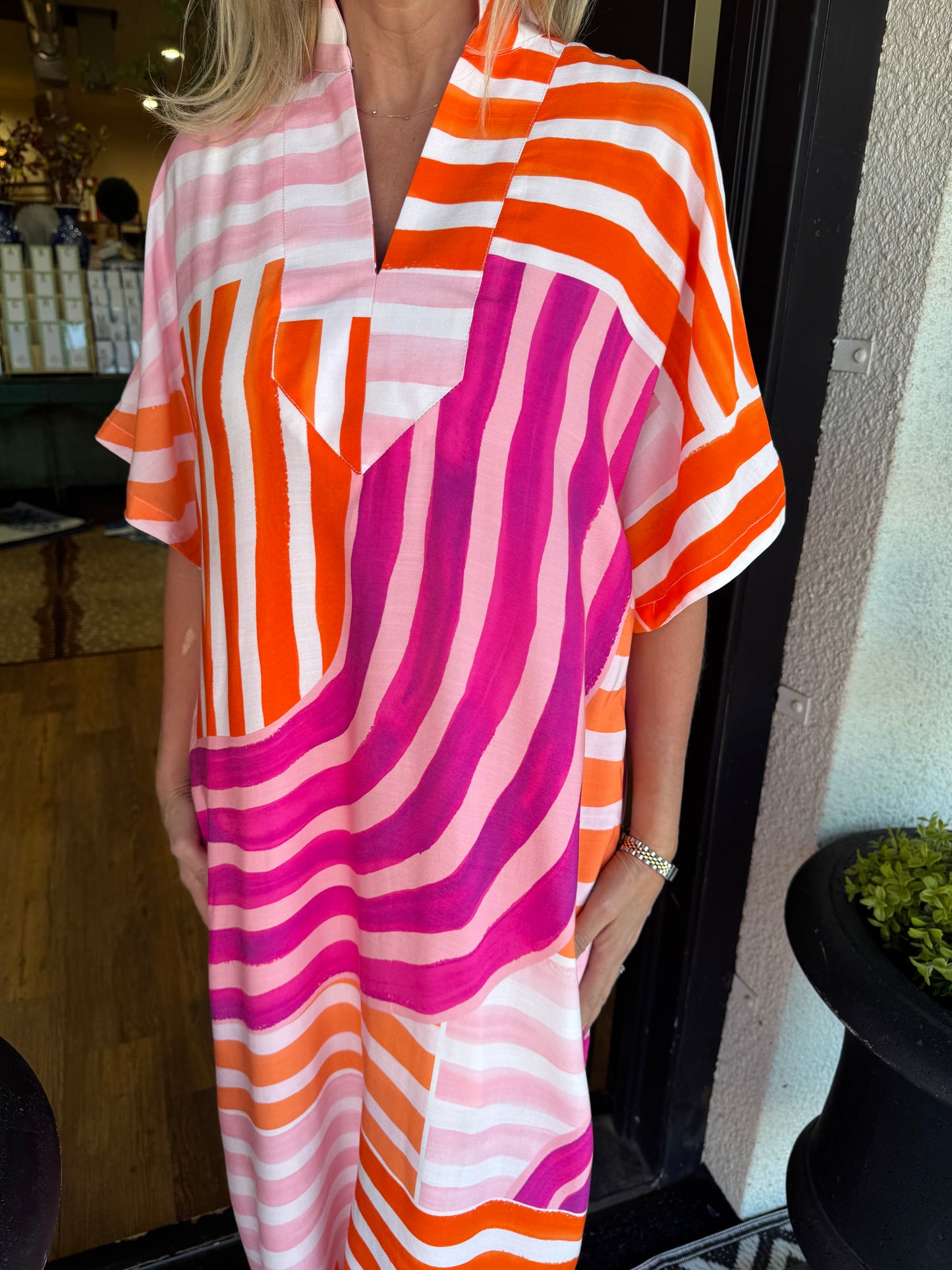 Polly Dress - Orange