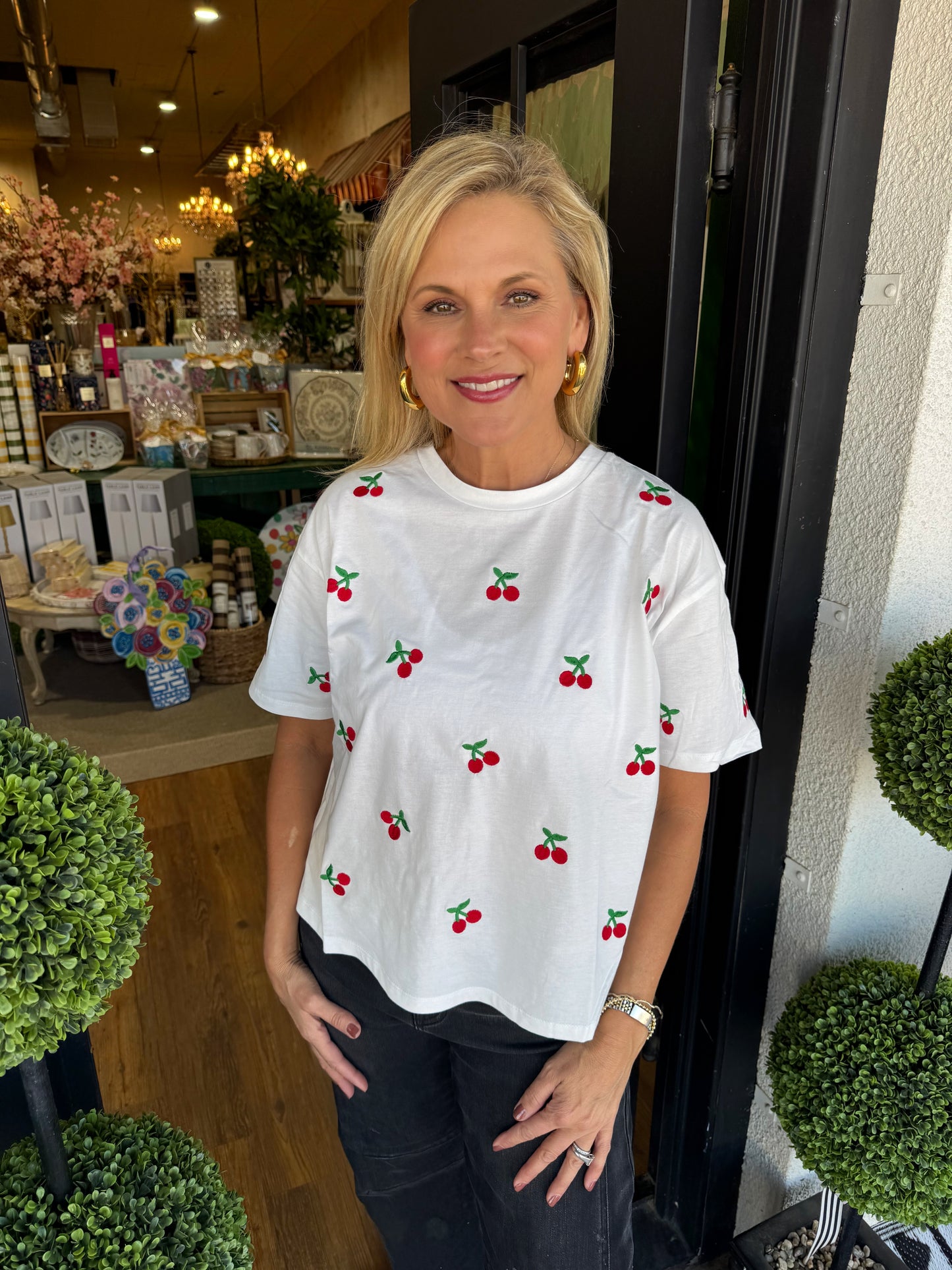 Clarissa Cherry Top