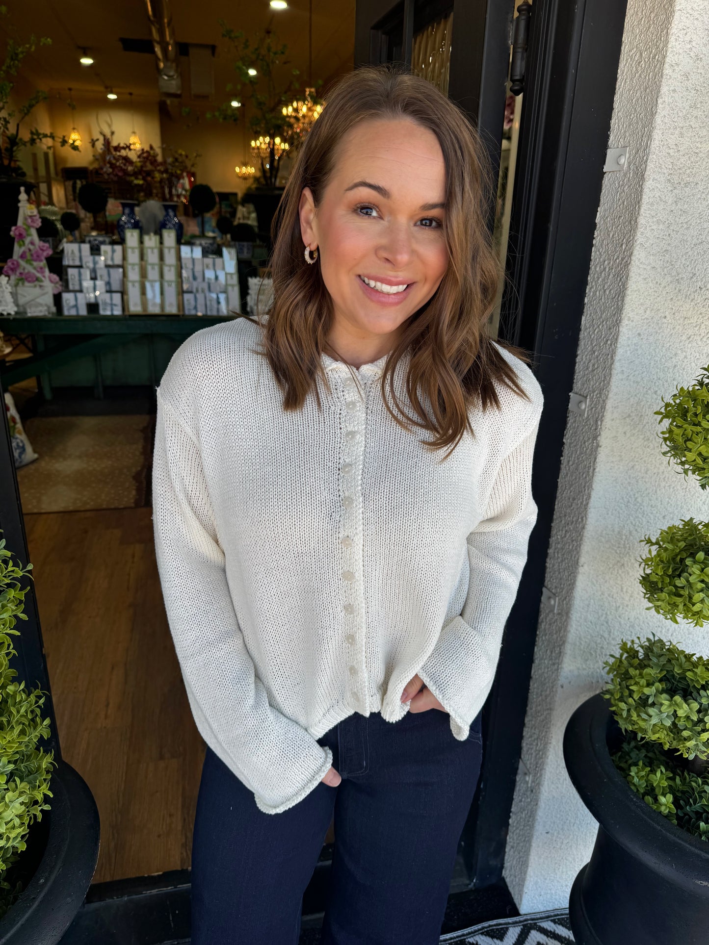 Jackie Sweater - Off White