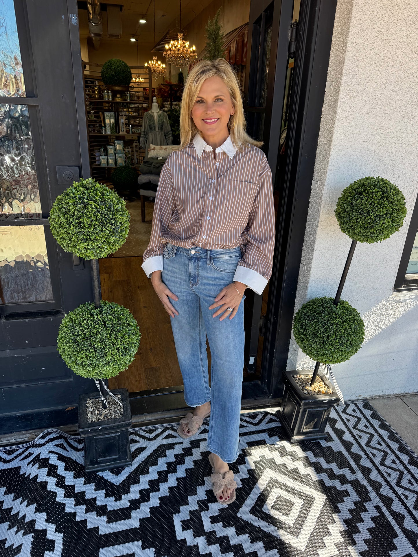 Nova Top - Mocha Stipe