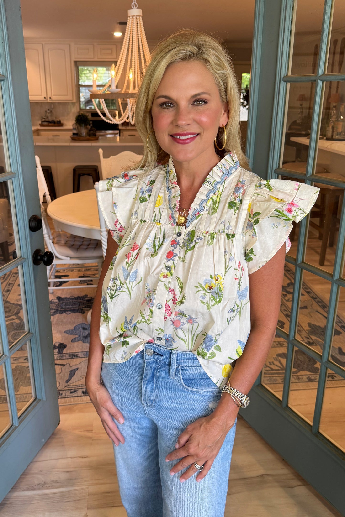 Fallon Top - Cream