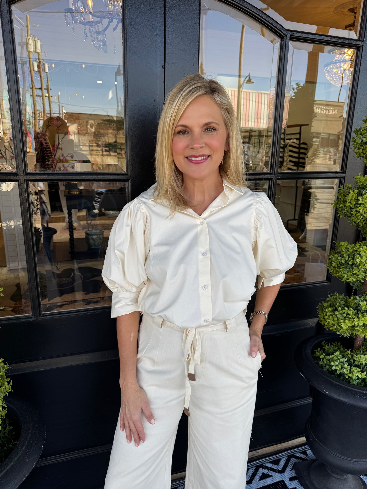 Merci Top - Butter Cream