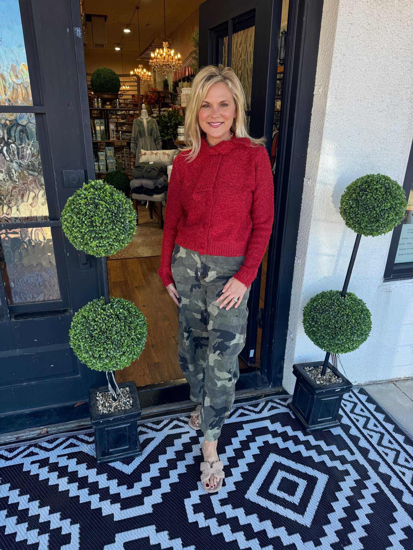 Meg Pant - Olive Grey