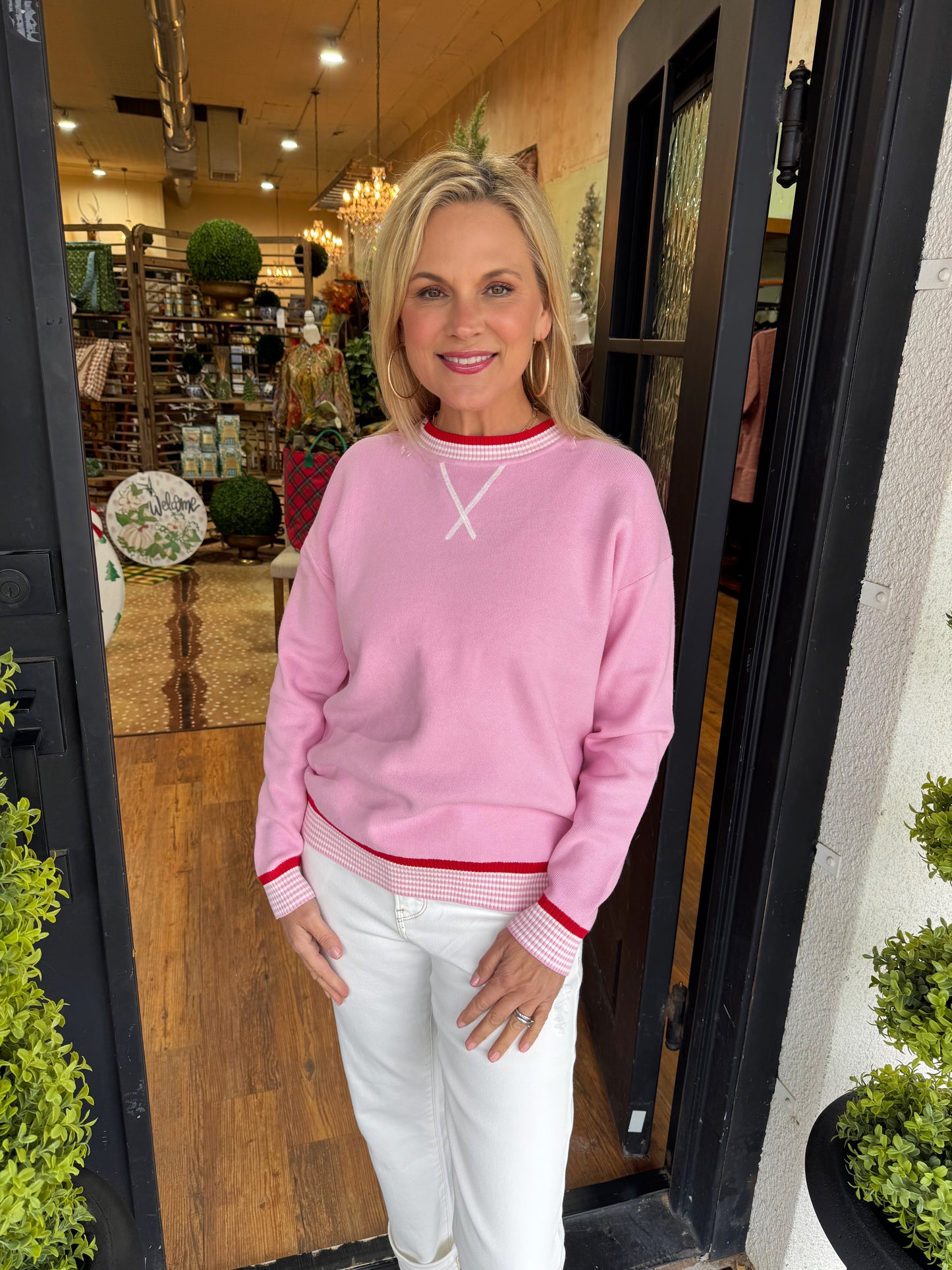Noelle Sweater - Pink